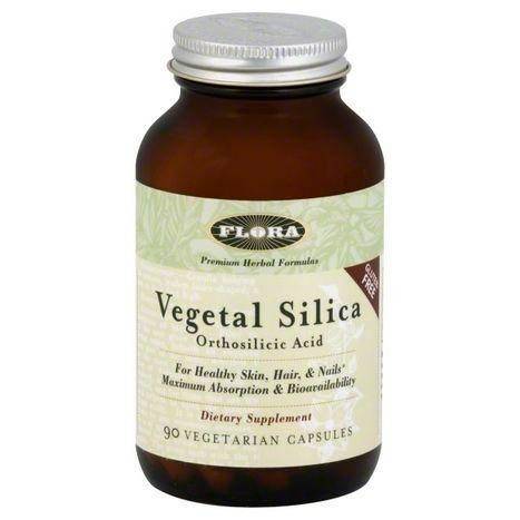 Flora Vegetal Silica, Vegetarian Capsules - 90 Each