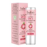 Babo Botanicals Lip Tint SPF 15 Lip Treatment Wild Rose-0.15 Oz