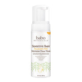 Babo Botanicals Sensitive Baby Fragrance Free Newborn Foam Wash-9 Oz