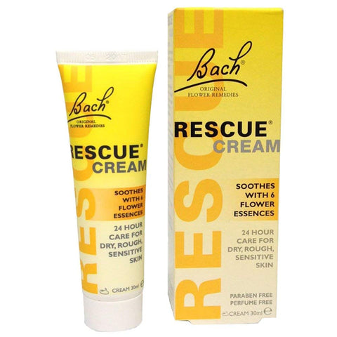 Bach Rescue Cream Helps Soothe & Heal The Skin-1 Oz