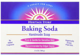 Heritage Store Baking Soda Handmade Soap-3.5 Oz
