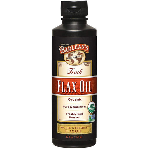 Barlean's Organic Flax Oil Fresh-12 Oz Note: Need To Be Refrigerated