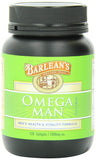 Barlean's Omega Man Men's Health & Vitality Formula-120 Softgels