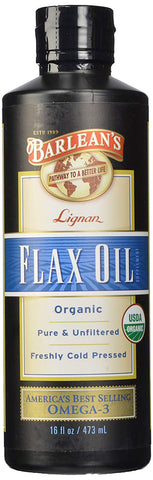 Barlean's Organic Flax Oil Lignan-16 Oz Note: Need To Be Refrigerated