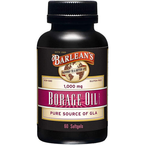 Barlean's Borage Oil Purity & Potency-60 Softgels