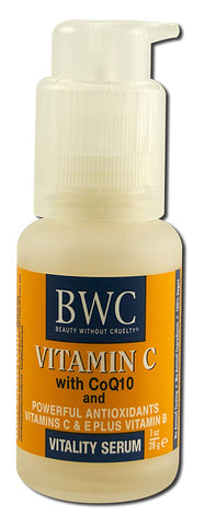 BWC Vitamin C With CoQ10 Vitality Serum-1 Oz