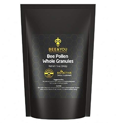 Bee & You Bee Pollen Whole Granules-5 Oz