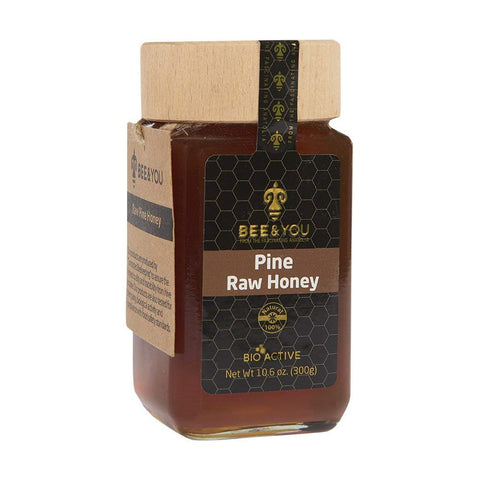 Bee & You Pine Raw Honey-10.6 Oz