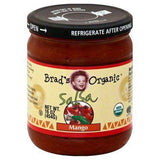 Brads Organic Salsa, Mango - 16 Ounces