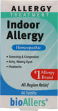 Bio Allers Allergy Treatment Indoor Allergy Homeopathic-60 Tablets