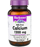 Bluebonnet Milk Free Calcium 1200 Mg-120 Softgels