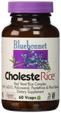 Bluebonnet Choleste Rice Dietary Supplement-60 Vegetable Capsules