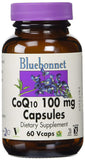 Bluebonnet CoQ10 100 Mg 100% Pure Kaneka Ubiquinone-60 Vegetarian Capsules