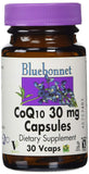 Bluebonnet CoQ10 30 Mg 100% Pure Kaneka Ubiquinone-30 Vegetable Capsules