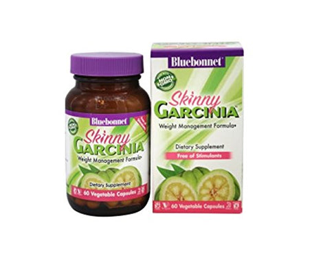 Bluebonnet Skinny Garcinia Weight Management Formula-60 Vegetable Capsules