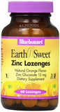 Bluebonnet Zinc Lozenges 15 Mg Orange Flavor-60 Lozenges