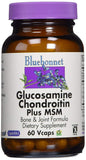 Bluebonnet Glucosamine Chondroitin Plus MSM-60 Vegetable Capsules
