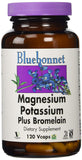 Bluebonnet Magnesium Potassium Bromelian-120 Vegetable Capsules
