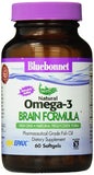 Bluebonnet Natural Omega 3 Brain Formula-60 Softgels