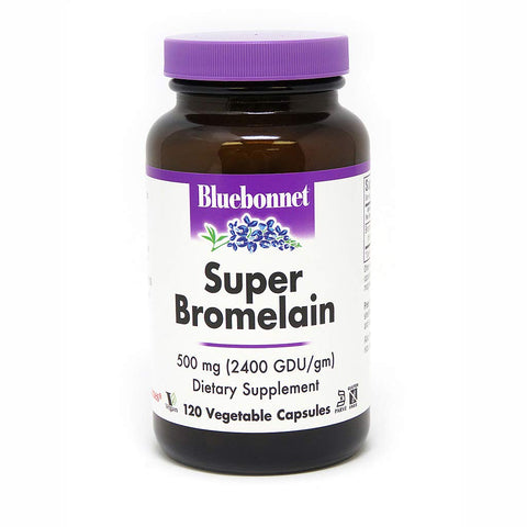 Bluebonnet Super Bromelain 500 Mg-120 Vegetable Capsules