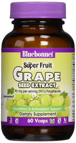 Bluebonnet Grape Seed Extract 95 Mg-60 Vegetable Capsules