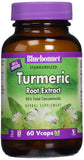 Bluebonnet Turmeric Root Extract-60 Vegetable Capsules