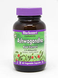 Bluebonnet Ashwagandha Root Extract-60 Vegetable Capsules