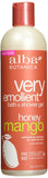 Alba Botanica Very Emollient Bath & Shower Gel Honey Mango-12 Oz