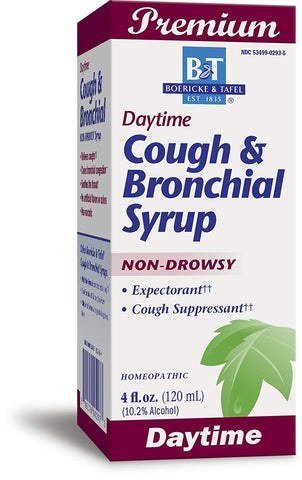 Boericke & Tafel Daytime Cough & Bronchial Syrup Non-Drowsy-4 Oz