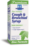 Boericke & Tafel Zinc Formula Cough & Bronchial Syrup Non-Drowsy-4 Oz