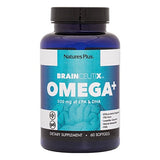 Natures Plus Brainceutix Omega+ 500 Mg EPA & DHA-60 Softgels