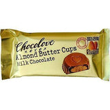 Chocolove Milk Chocolate, Almond Butter Cups - 2 Each