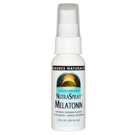 Source Naturals NutraSpray Melatonin - 2 Fluid Ounces