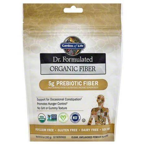 Garden of Life Organic Fiber, Unflavored - 6.8 Ounces