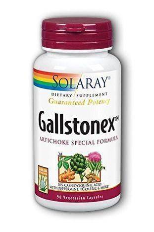 Solaray Gallstonex Artichoke Special Formula 450 mg - 90 Vegetarian Capsules