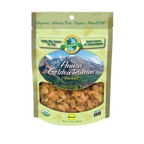 International Harvest Hunza Golden Raisins - 16 Ounces – The Blueberry Cart