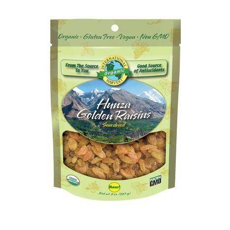 International Harvest Hunza Golden Raisins - 16 Ounces
