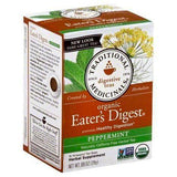 Traditional Medicinals Herbal Tea, Organic, Eater's Digest, Naturally Caffeine Free, Peppermint, Wrapped Bags - 16 Count