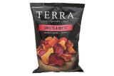 Terra Vegetable Chips, Real, No Salt Added, Sweets & Beets - 6 Ounces