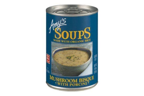 Amys Soup, Mushroom Bisque with Porcini - 14 Ounces