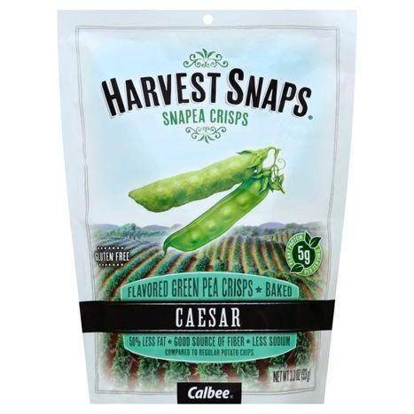 Harvest Snaps Crisps, Baked, Snapea, Green Pea, Caesar - 3.3 Ounces