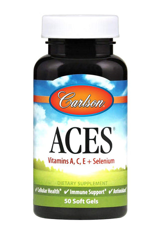 Carlson ACES Antioxidants-50 Softgels