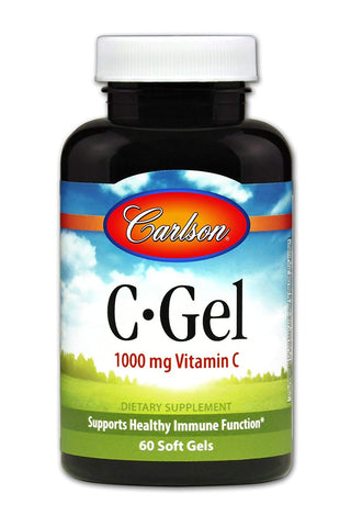 Carlson C Gel Vitamin C 1000 Mg-60 Softgels