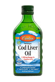 Carlson Norwegian Cod Liver Oil Natural Flavor-8.4 Oz