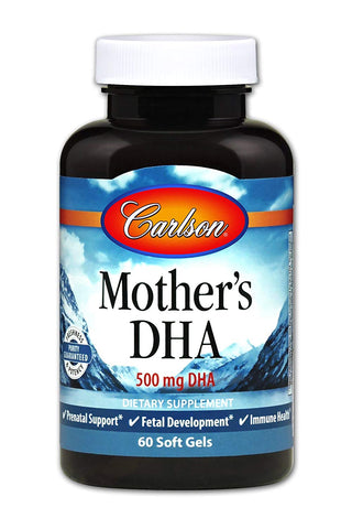Carlson Mother's DHA 500 Mg-60 Softgels