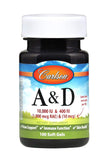 Carlson Vitamin A & D 10,000 IU & 4OO IU-100 Softgels