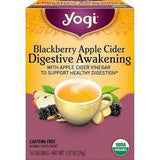 Yogi Digestive Awakening, Blackberry Apple Cider - 16 Tea Bags