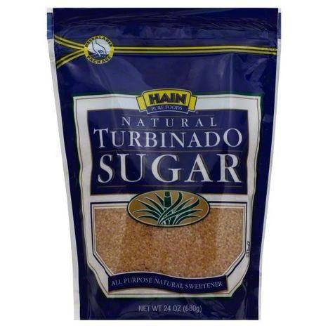 Hain Pure Foods Sugar, Turbinado - 24 Ounces