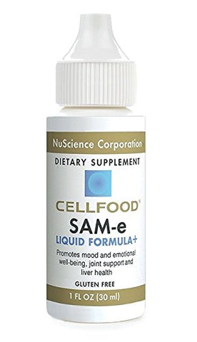 NuScience Cell Food SAM-e Liquid Formula-1 Oz
