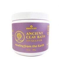 Zion Health Ancient Clay Bath With Sulfur-12 Oz